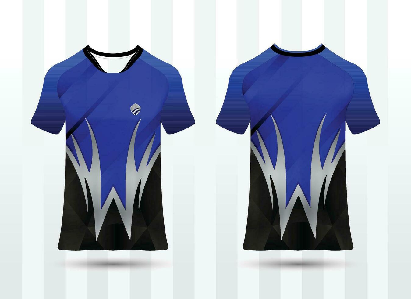 Sports jersey and t-shirt template sports jersey design vector. Sports design for football, racing, gaming jersey. Vector. vector