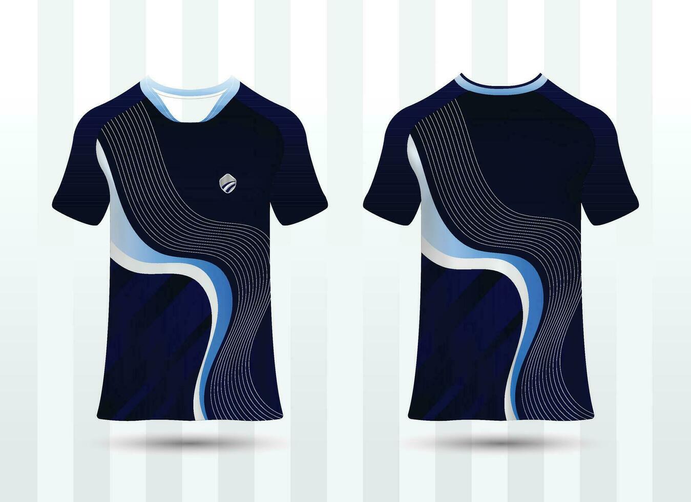 sublimación jersey diseño azul blanco chapoteo trama de semitonos chapoteo antecedentes resumen color degradado deportivo fútbol americano baloncesto fútbol baloncesto vector