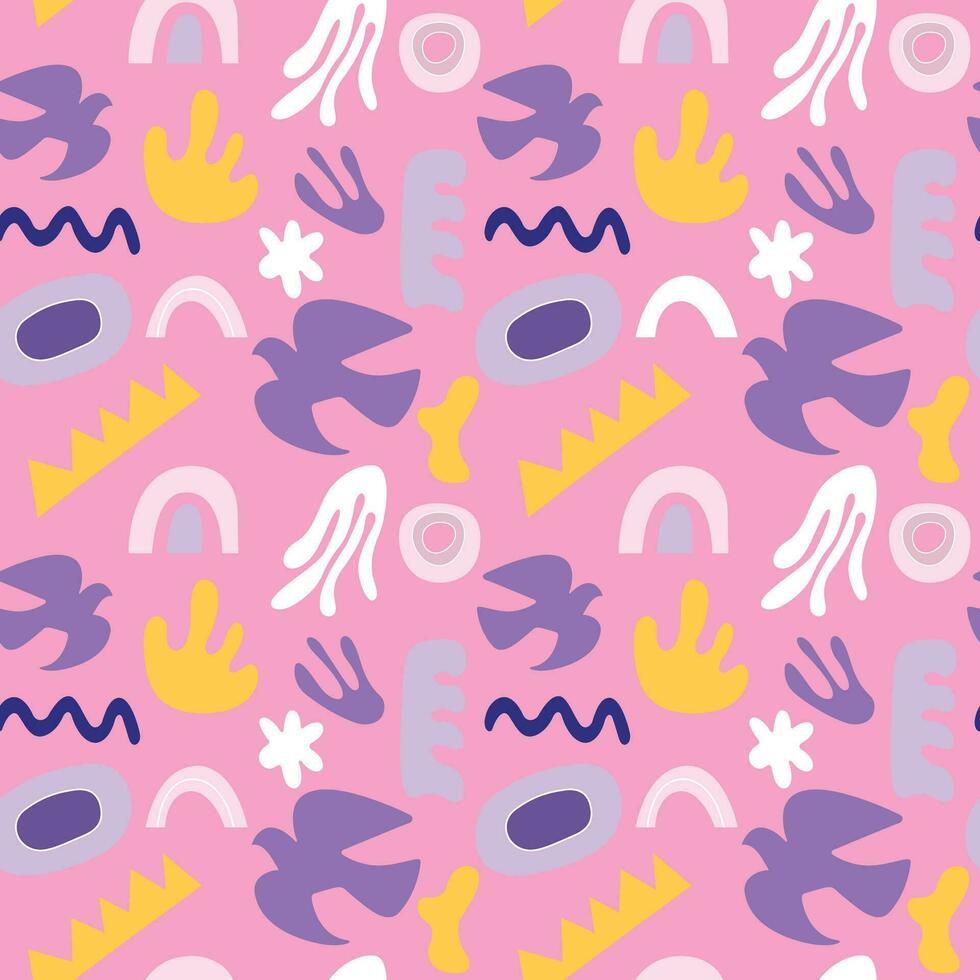 Seamless pattern design vector