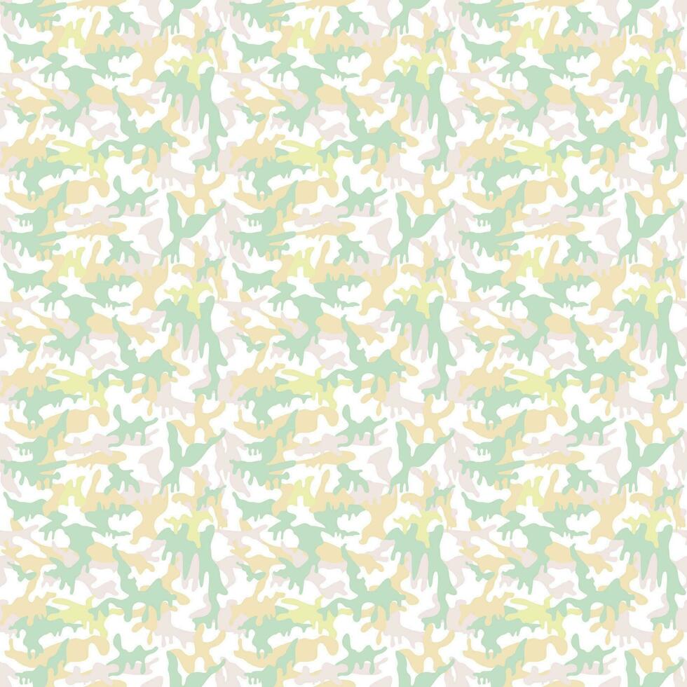 Camouflage pattern design for print vector