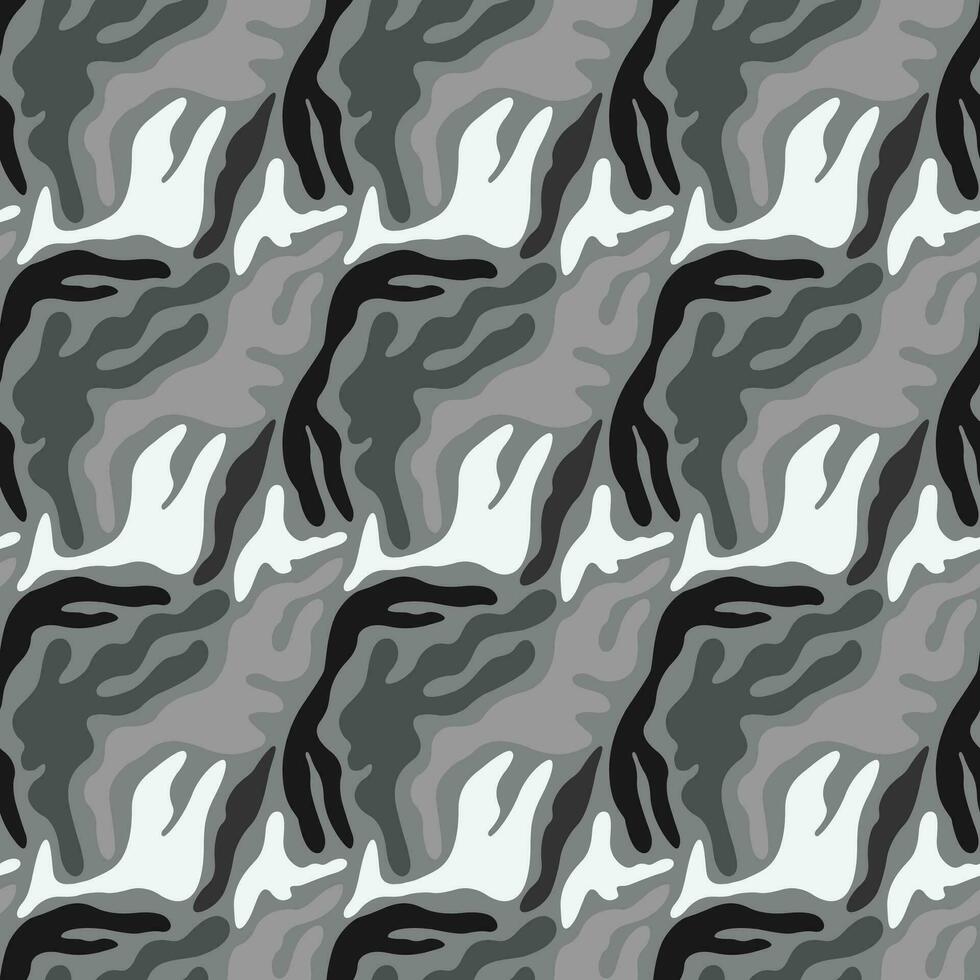 Camouflage pattern design vector