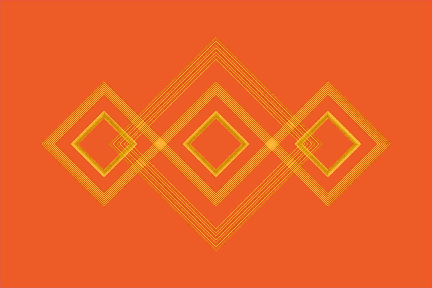 orange color square abstract backgrounds . vector