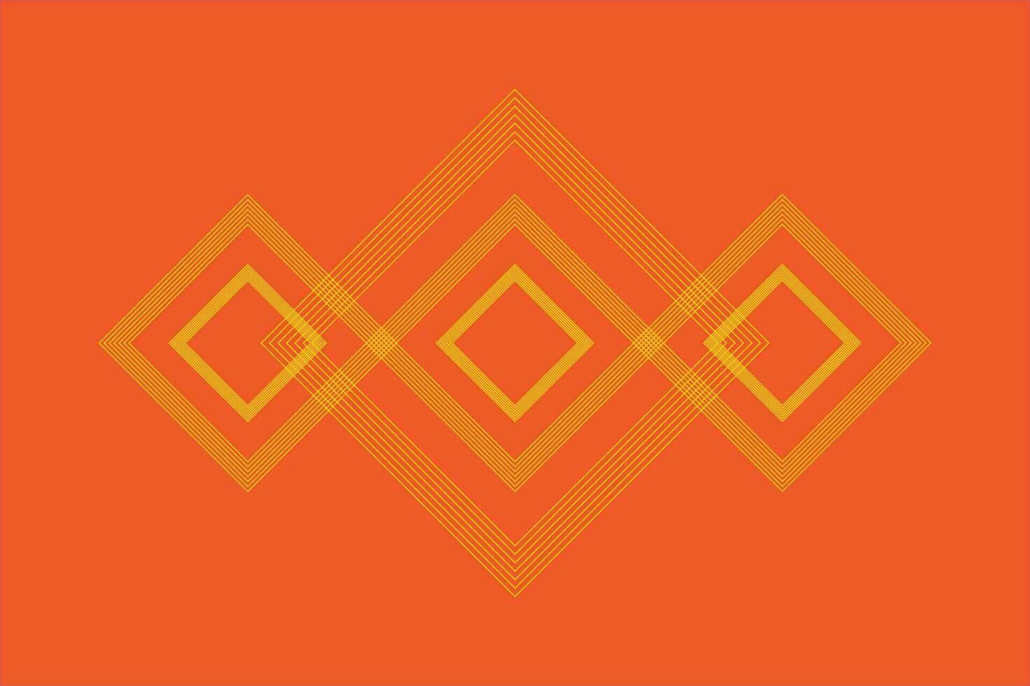 orange color square abstract backgrounds . vector