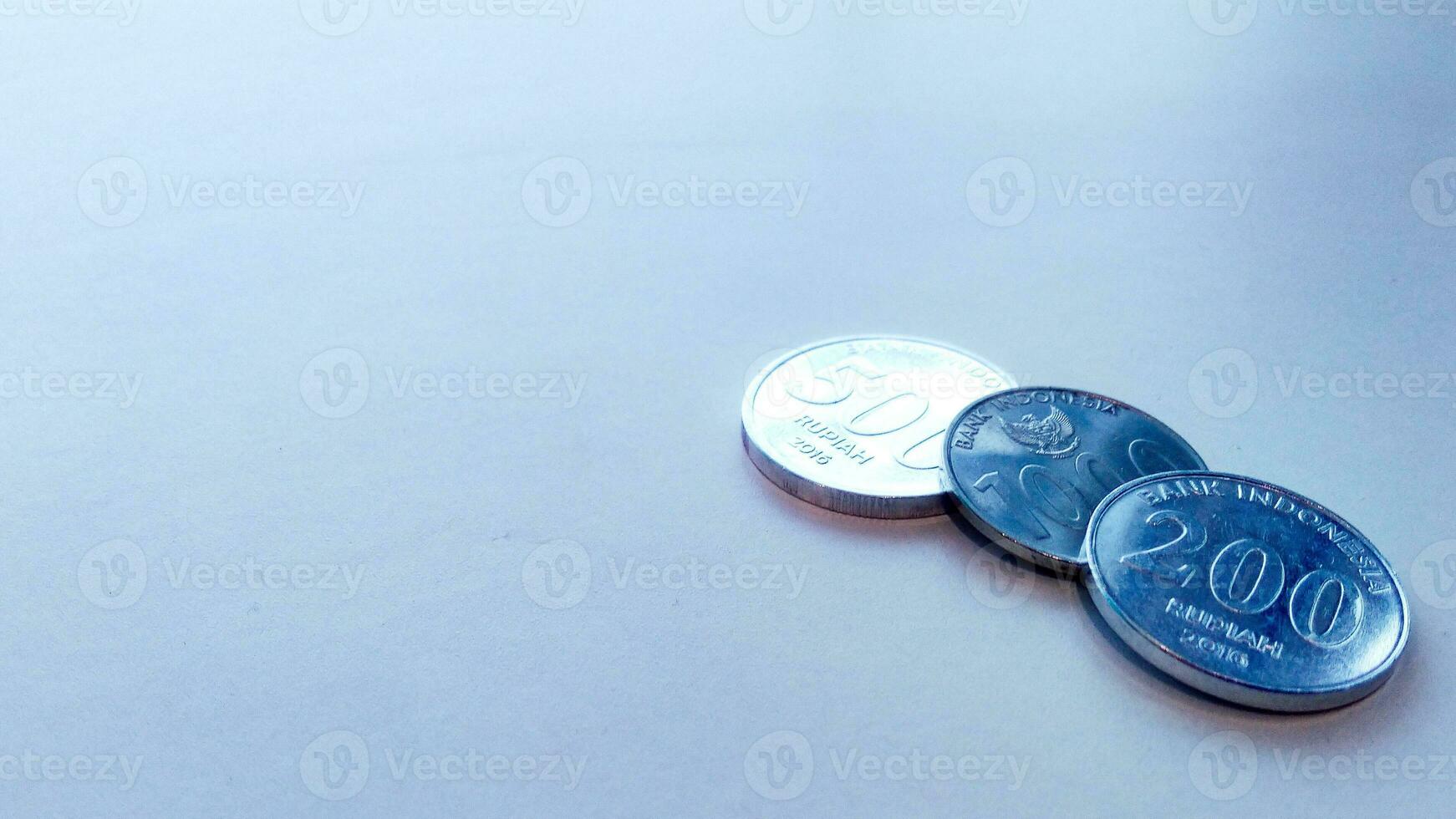 A coins stacked on the table photo