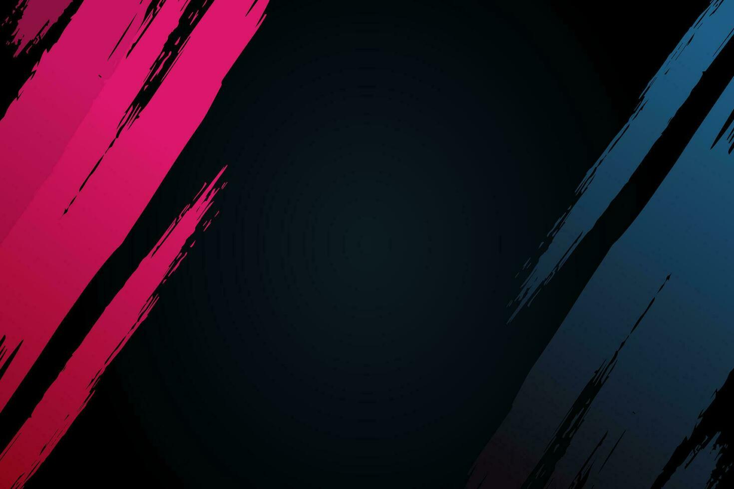 Versus Background with magenta and blue Ray on the side. Vector Illustration