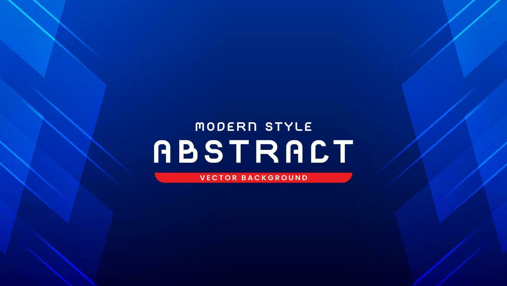 blue background with modern style vector