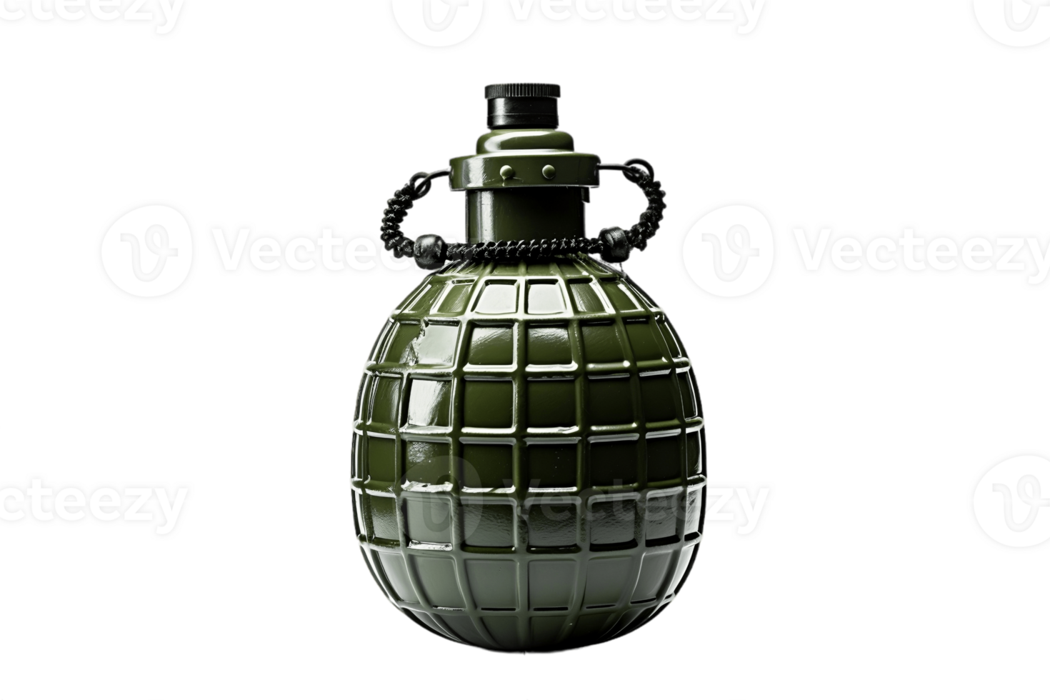 AI generated Grenade Isolated on a Transparent Background. AI png