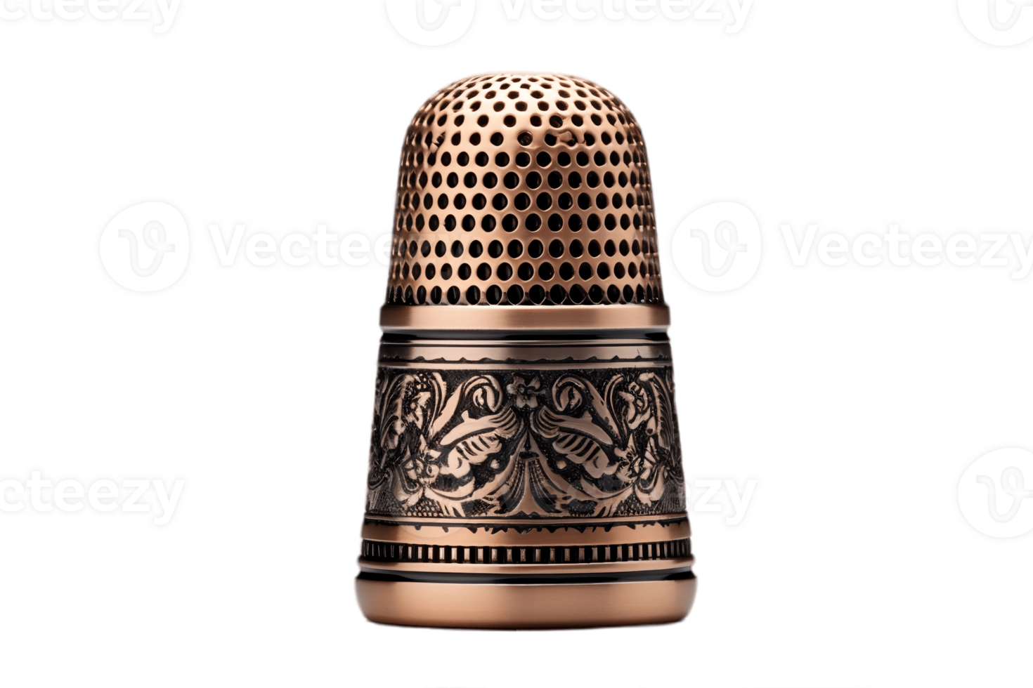 AI generated Thimble on Transparent Background. AI png