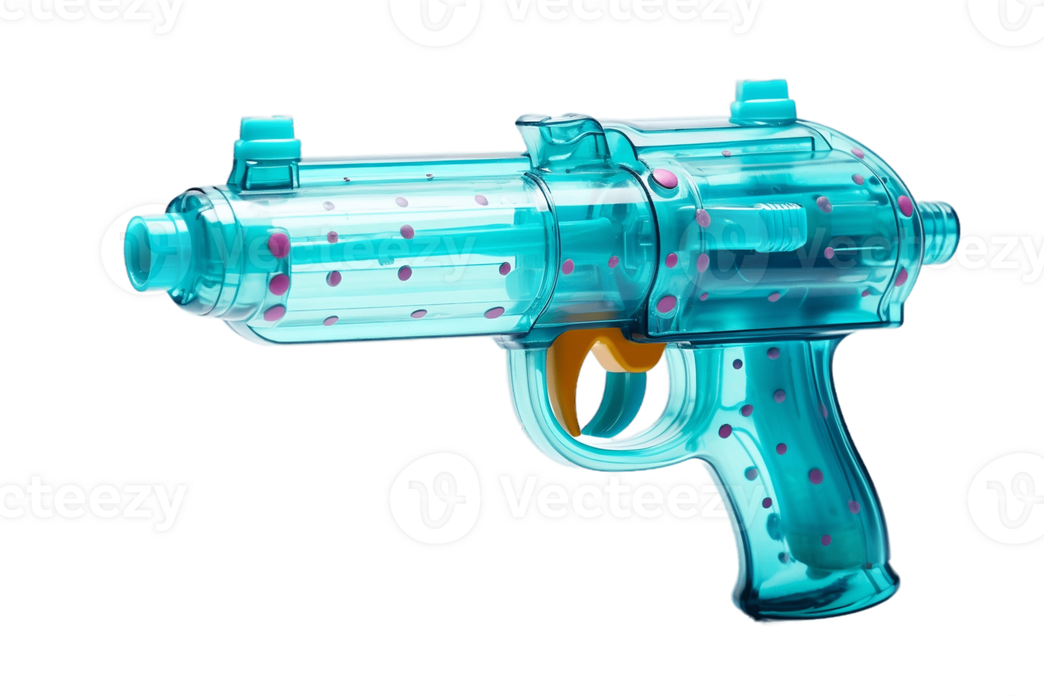 AI generated Water Gun Isolated on Transparent Background. AI png