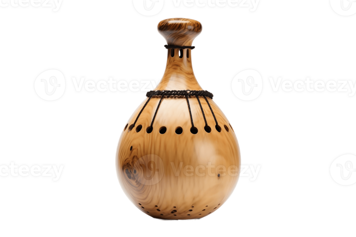 AI generated Udu Drum Isolated on Transparent Background. AI png
