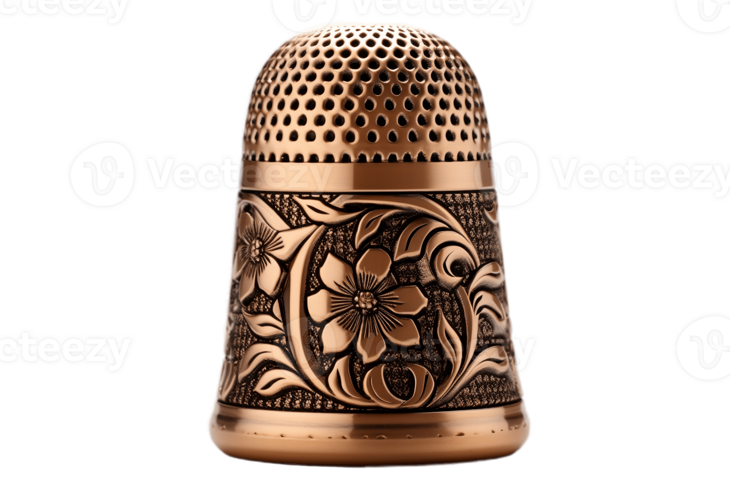 AI generated Thimble on Transparent Background. AI png