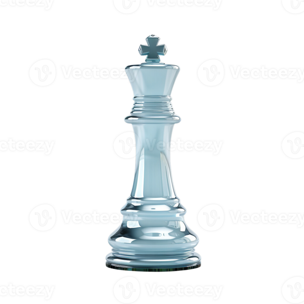AI generated 3D Render Chess png