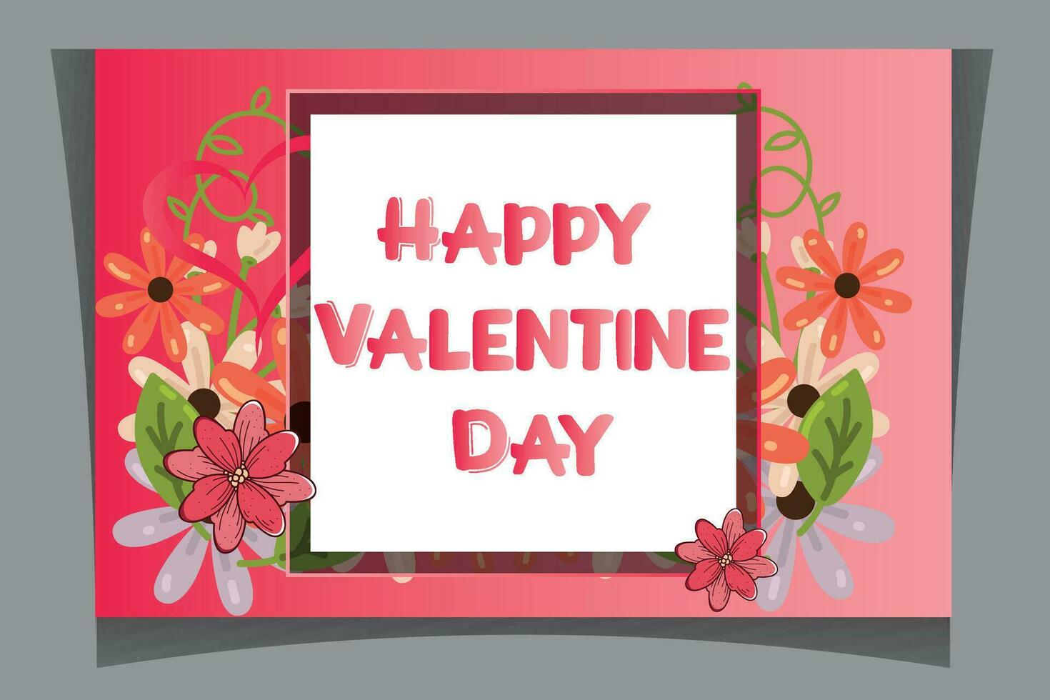 Happy Valentine Day vector