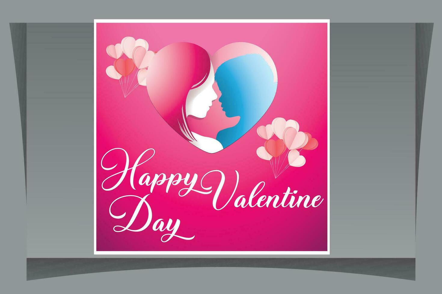 Happy Valentine Day vector