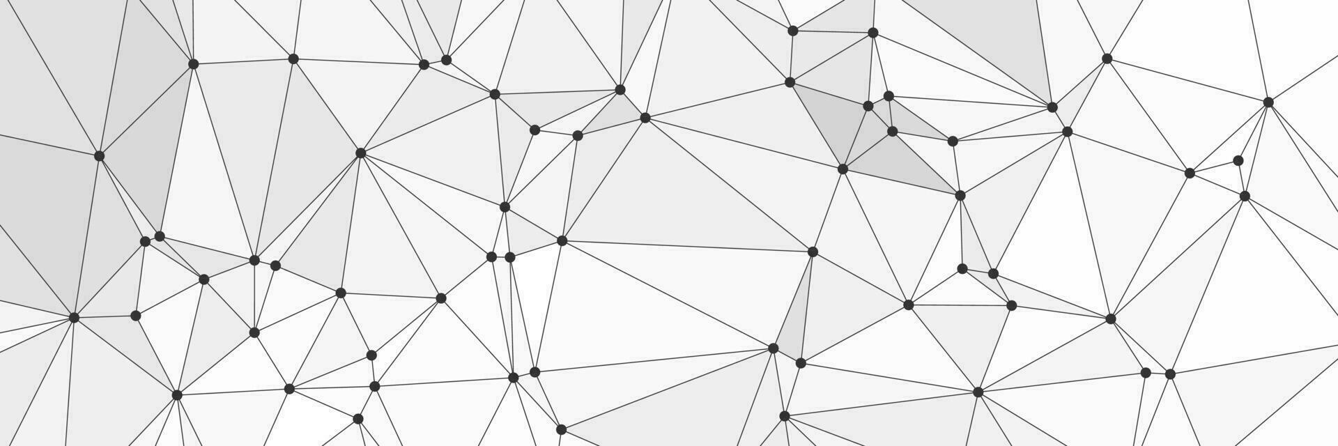 abstract geometric background and connecting dots and lines. Global network connection. Digital technology with plexus background. vector