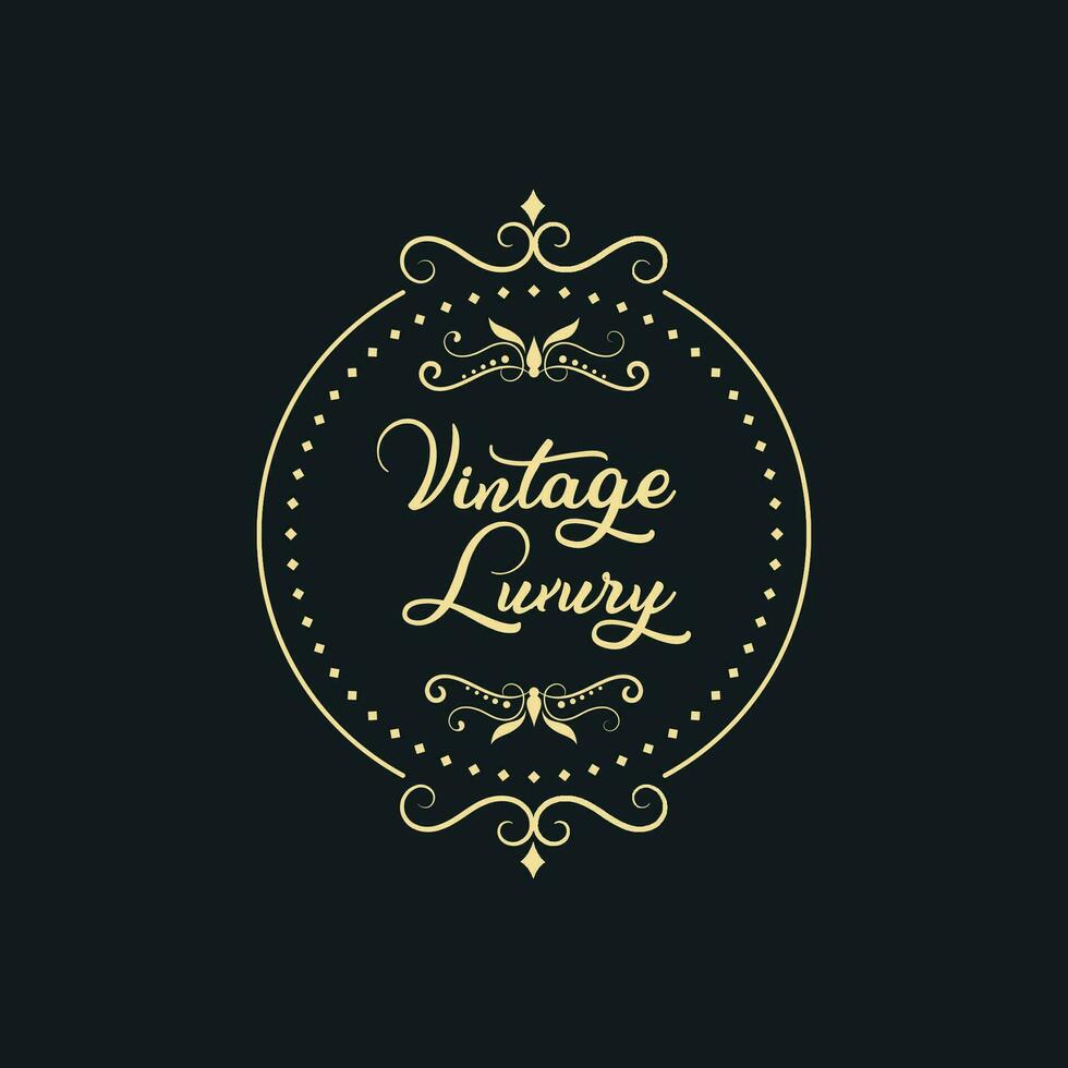 luxury Logo template in vector for Restaurants, Royalty, Boutique, Cafe, Hotel, Heraldic, Jewelry