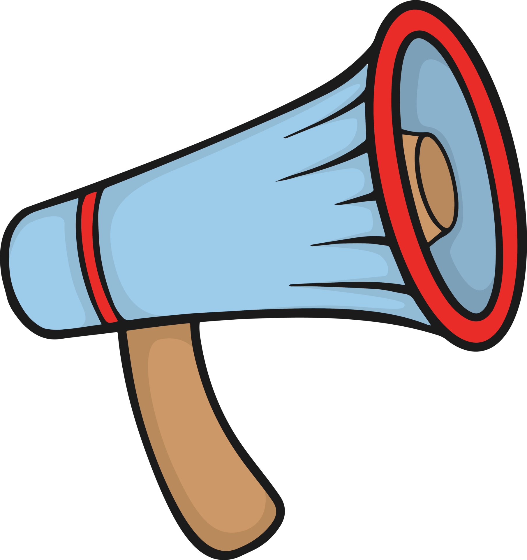 megaphone message illustration 35931987 PNG