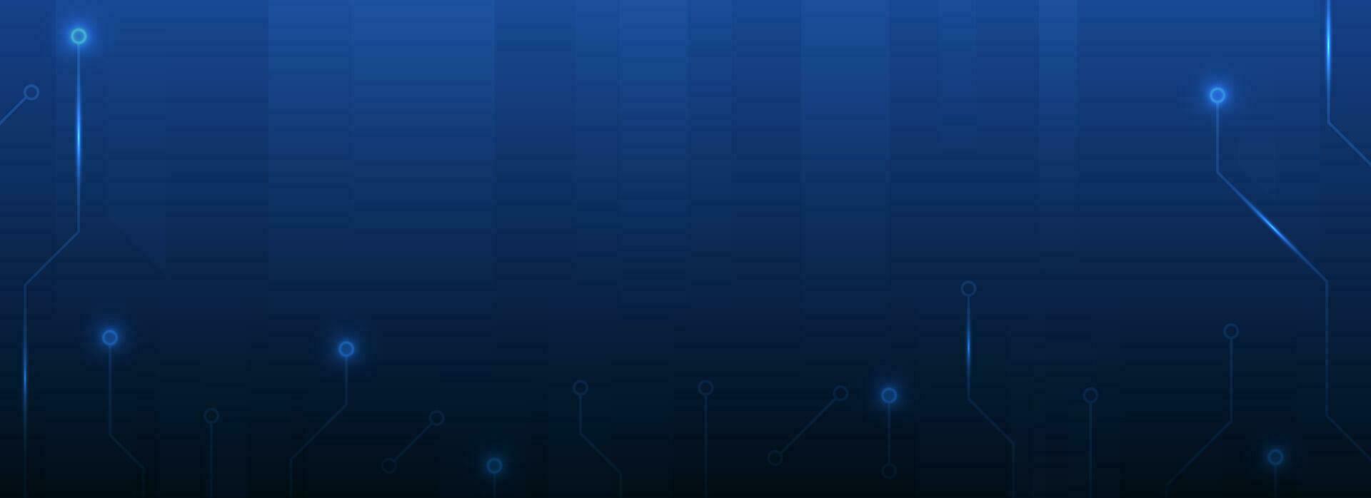 Futuristic modern technology background concept glowing circuit board elements vector