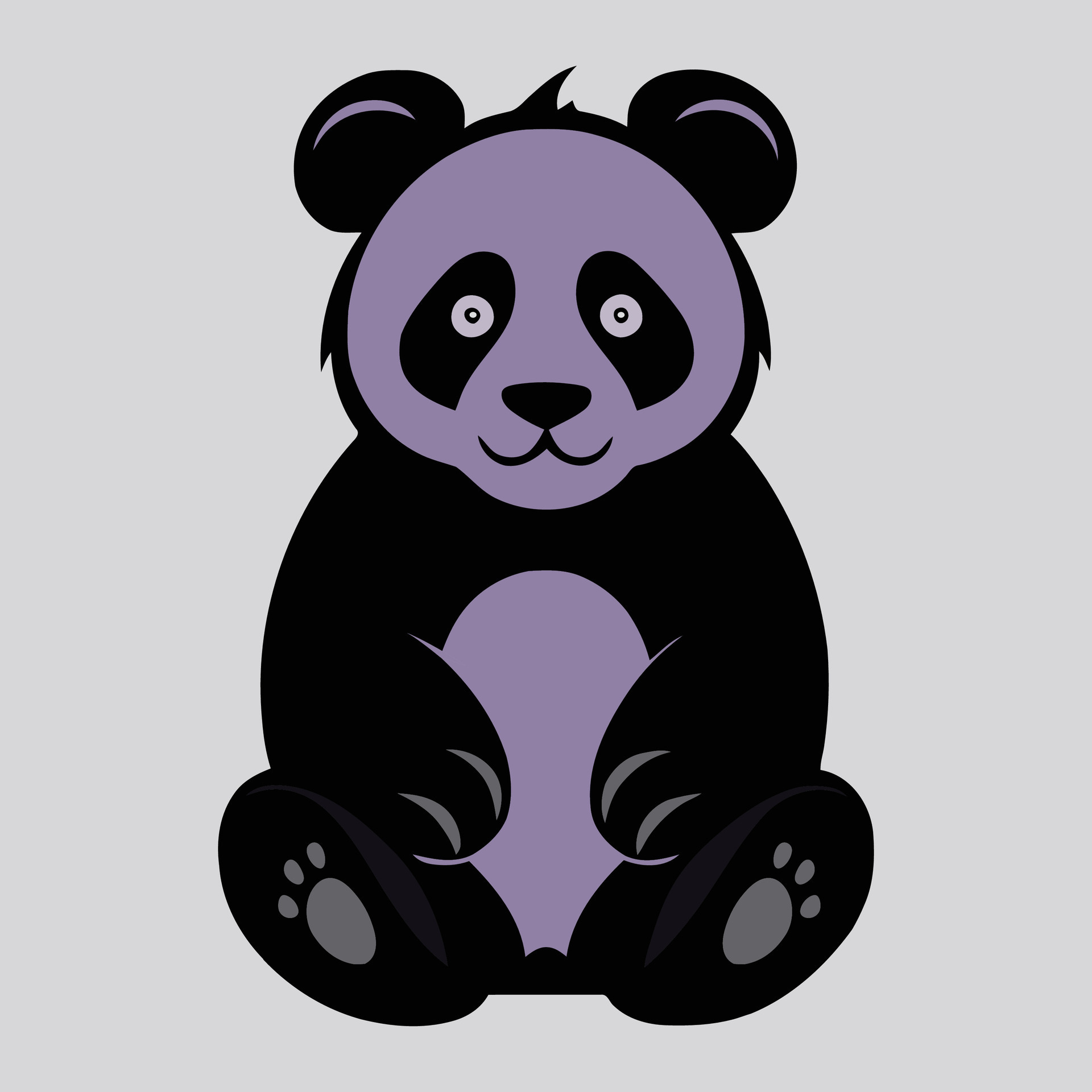 A Beautiful Panda Vector Artwork 35933710 Vector Art at Vecteezy