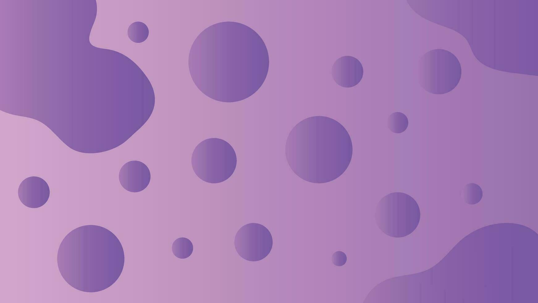 Purple Fluid Abstract Background vector