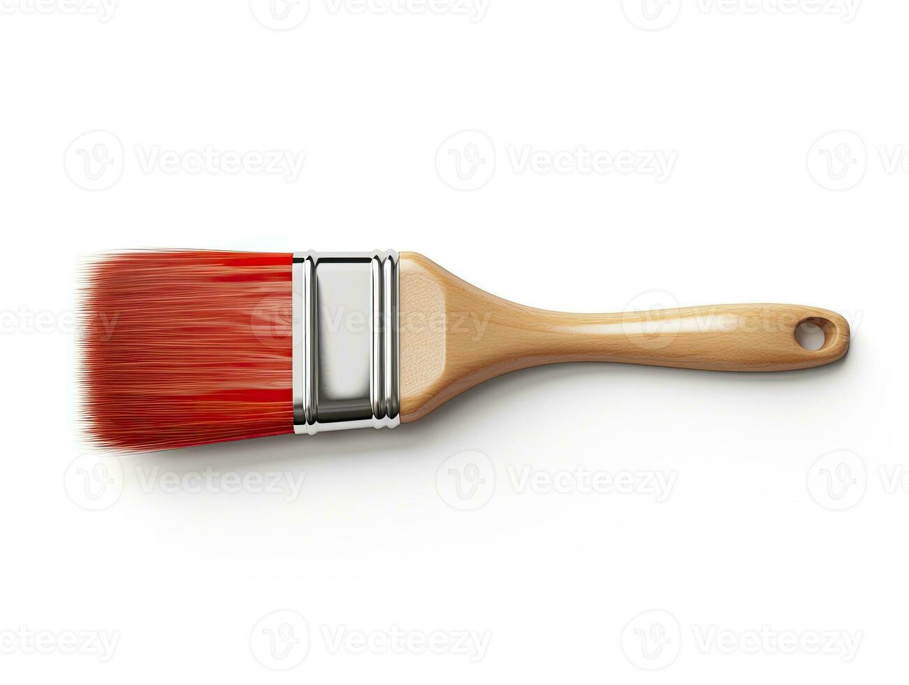 AI generated Paintbrush isolated white background. AI Generated photo