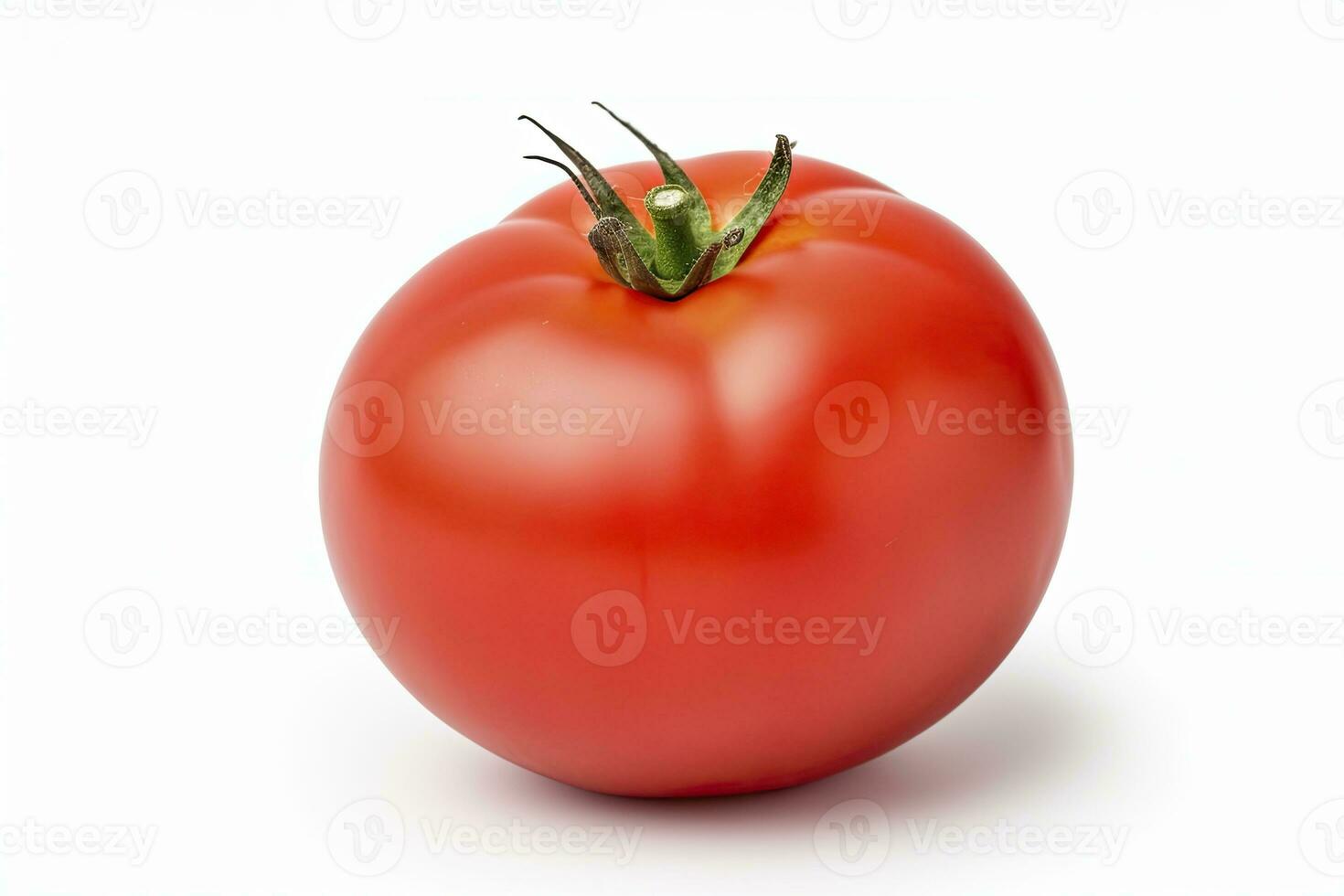 ai generado tomate aislado en blanco antecedentes. ai generado foto