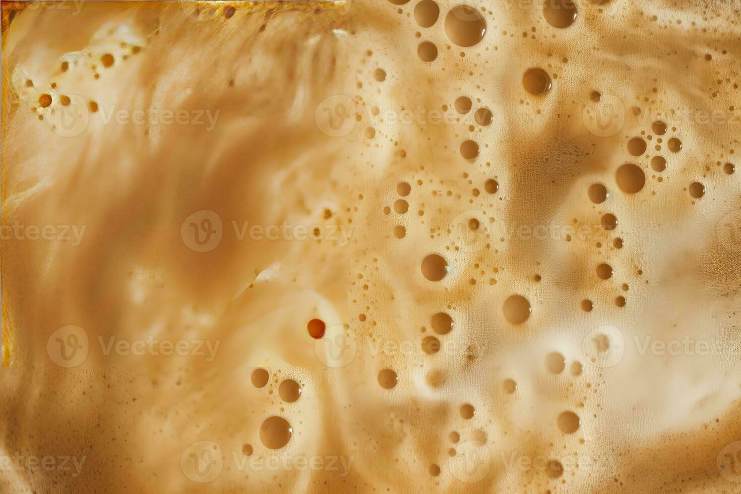 AI generated Coffee foam texture. AI Generated photo