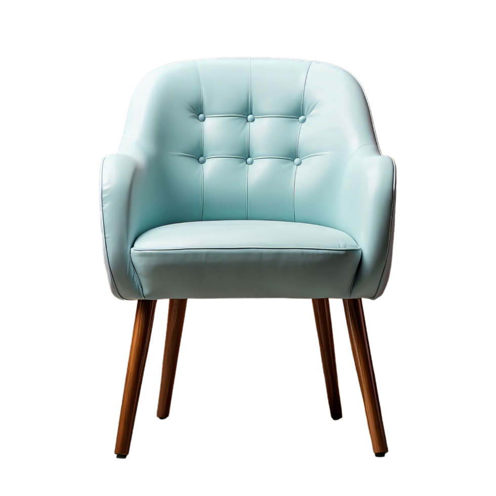 AI generated luxury kitchen chair isolated on transparent background png