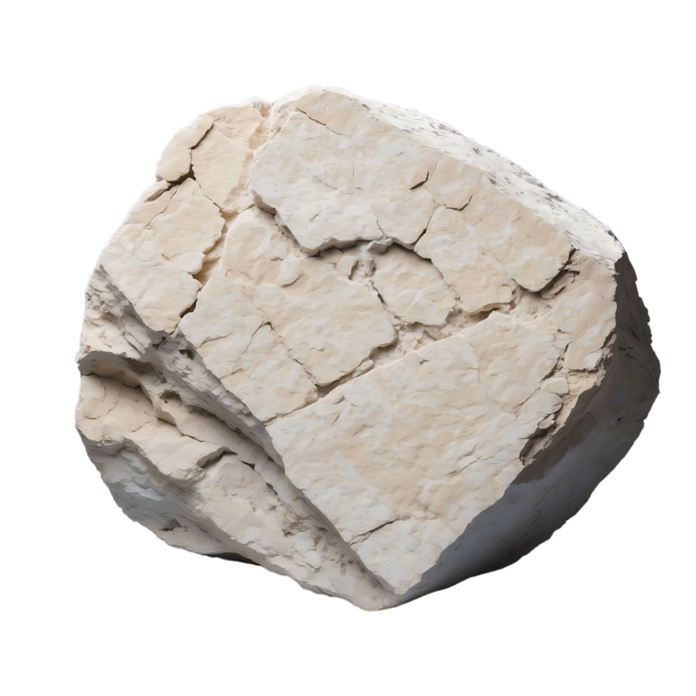 AI generated Limestone rock isolated on transparent background 35939492 PNG
