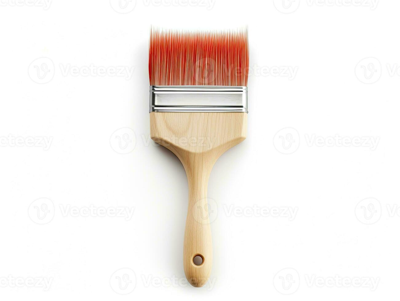 AI generated Paintbrush isolated white background. AI Generated photo