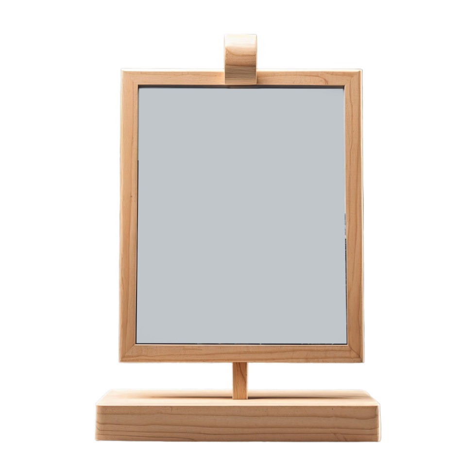 AI generated Photo holder isolated on transparent background png