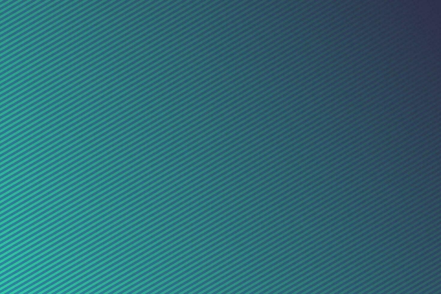 Diagonal stripes pattern background with dark blue and green gradient. Gradient background with diagonal lines. Vector illustration.