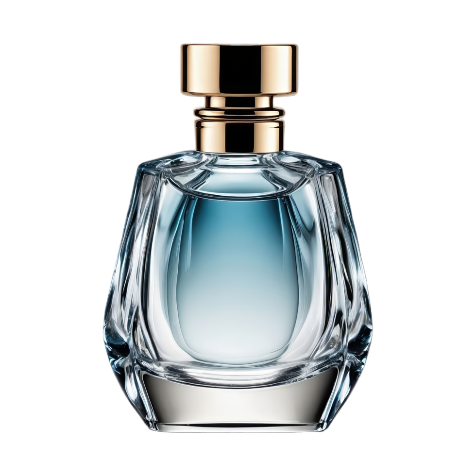 AI generated Perfume glass isolated on transparent background png