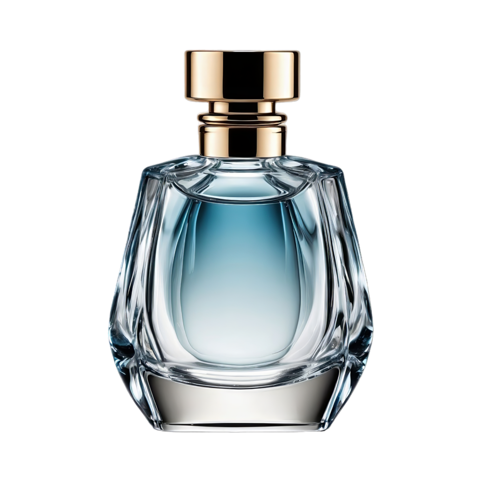 AI generated Perfume glass isolated on transparent background png