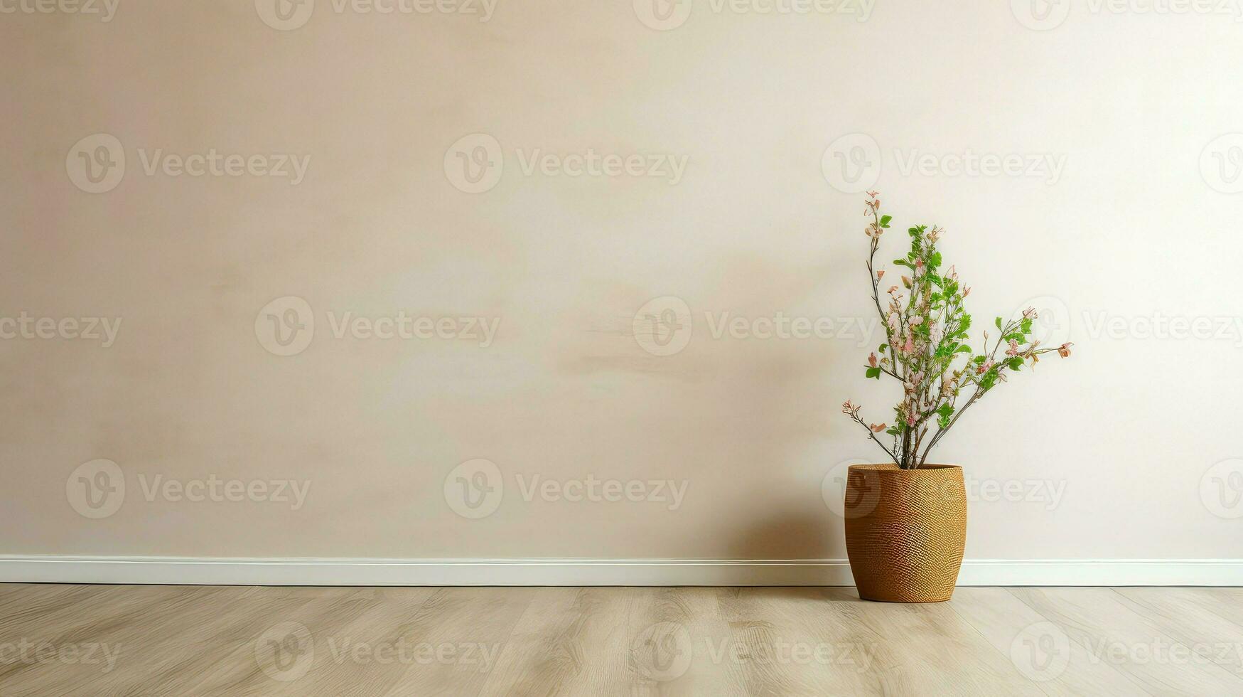 AI generated design wallpaper empty background photo