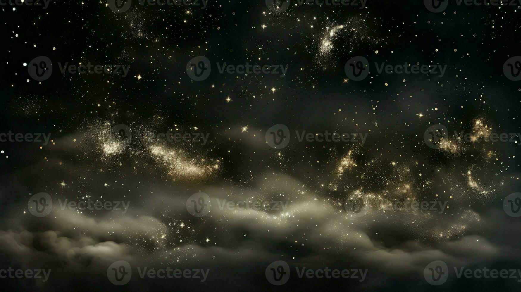 AI generated celestial space elegant background photo