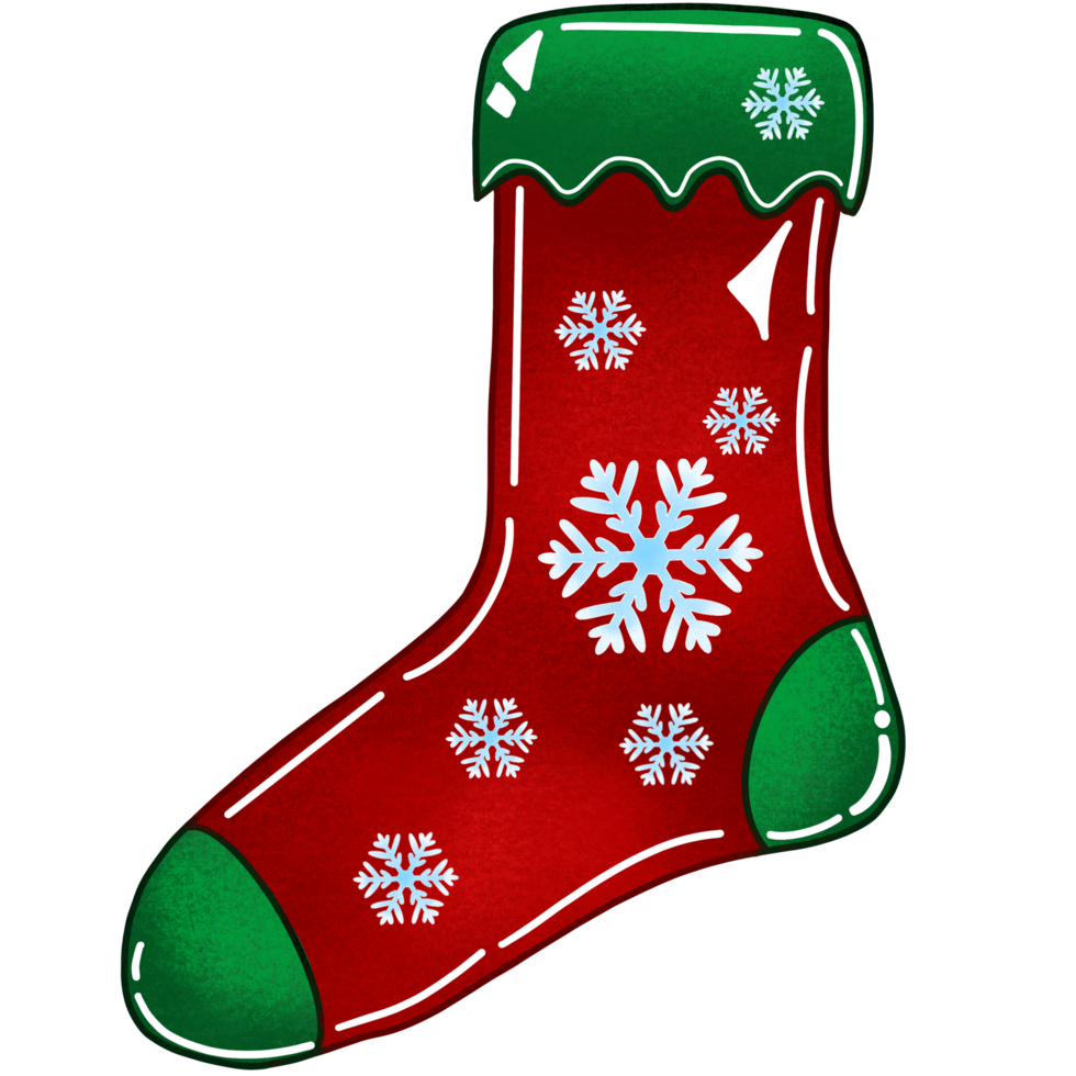 A Christmas socks 35940791 PNG