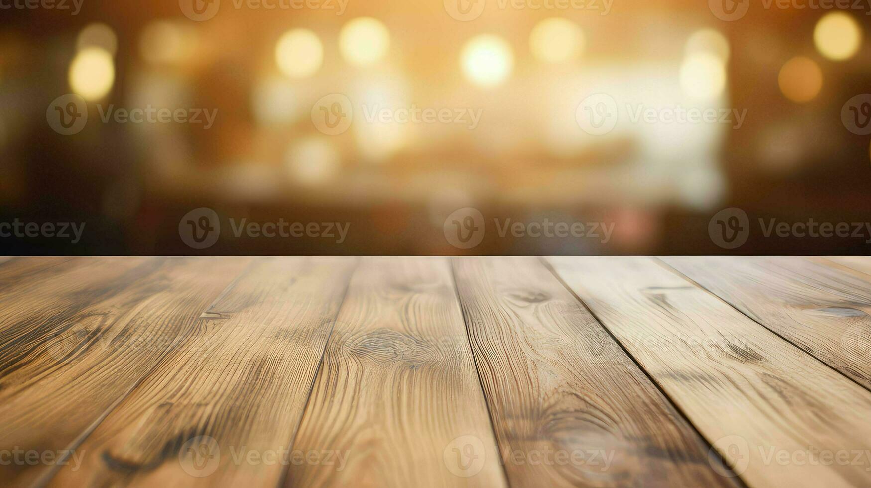 AI generated furniture blur wood business photo