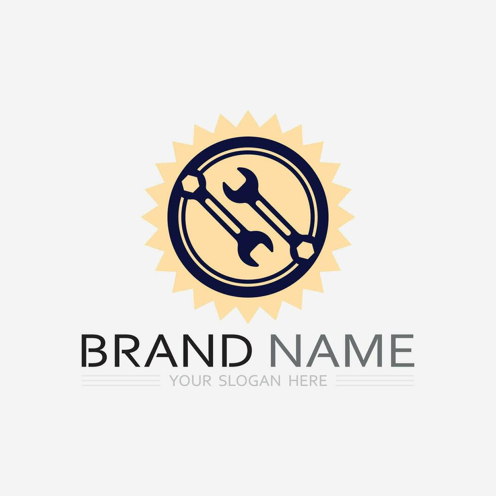 machine  engine and heavy equipment logos design icon sign vector illustration