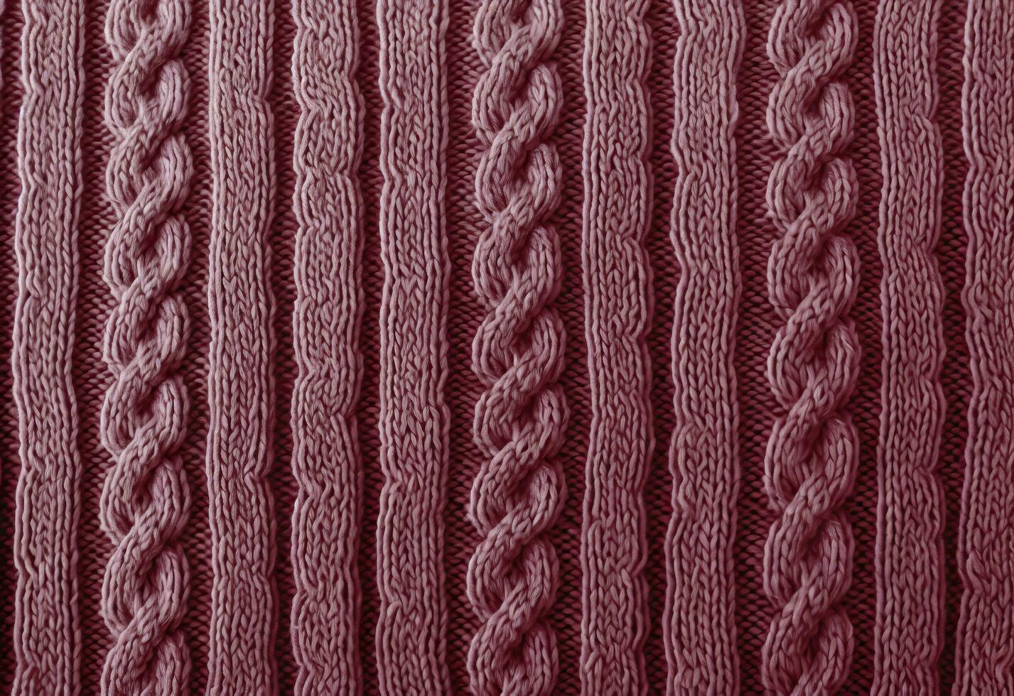 AI generated Knitted sweater texture, background with copy space. AI Generated photo