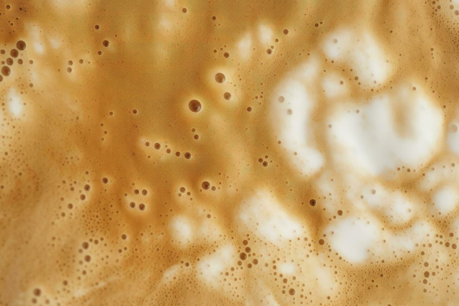 AI generated Coffee foam texture. AI Generated photo