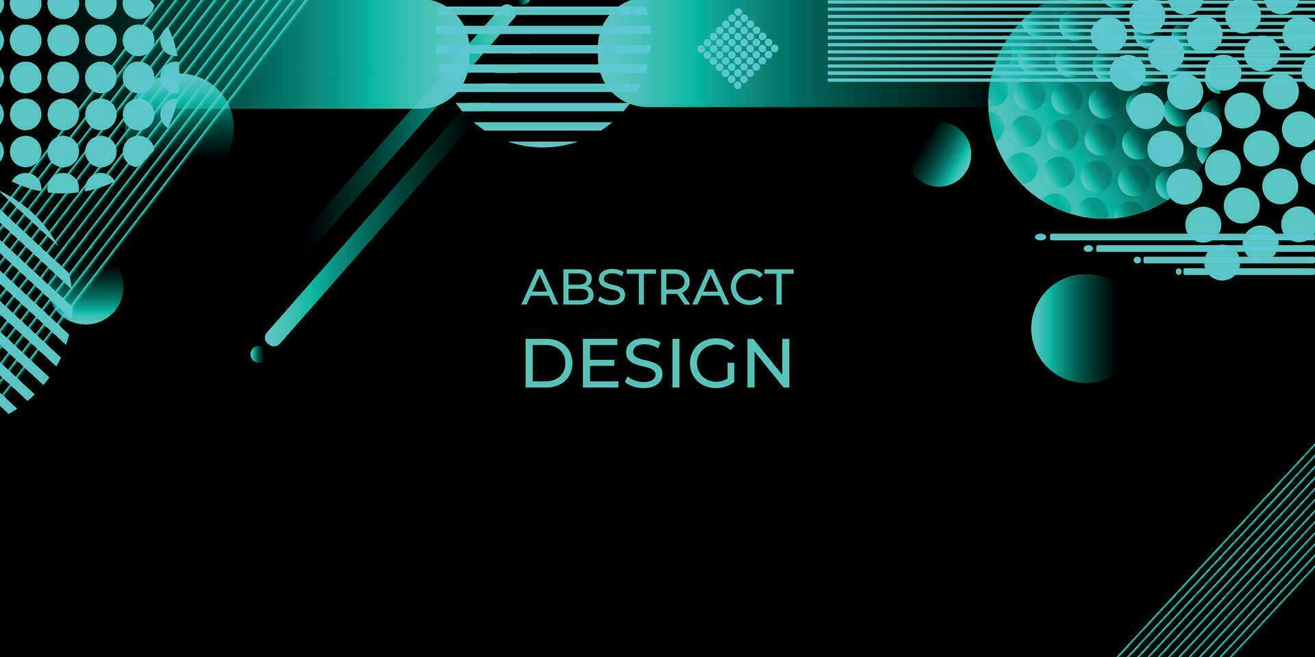 Black with bright lines and shapes background for posters, stories, product advertisements, booklets, flyers vector