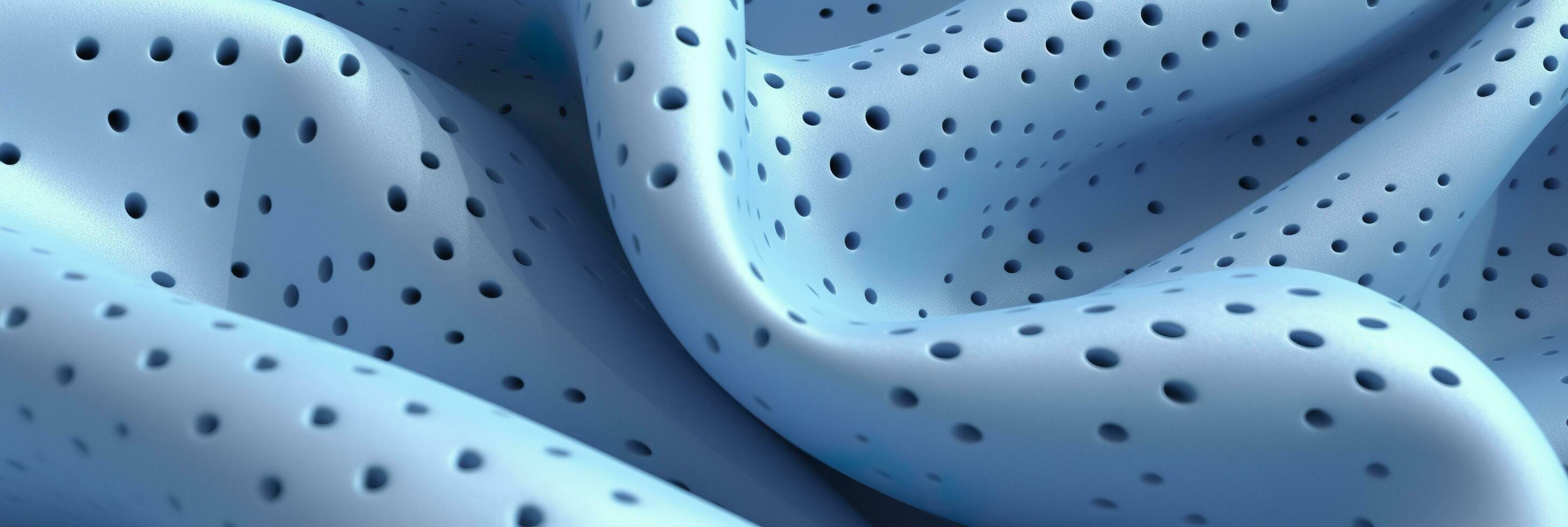 AI generated Breathable fabric dry light blue soft mesh holes floating  light blue background. Generative AI 35900509 Stock Photo at Vecteezy