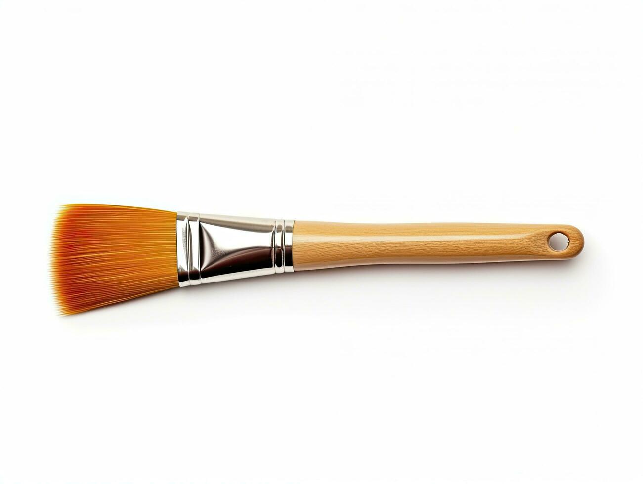 AI generated Paintbrush isolated white background. AI Generated photo