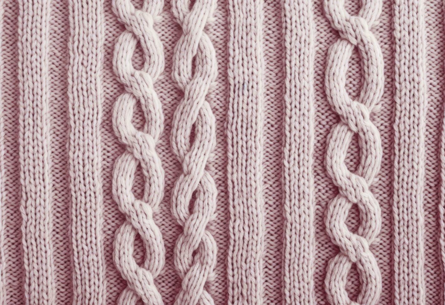 AI generated Knitted sweater texture, background with copy space. AI Generated photo