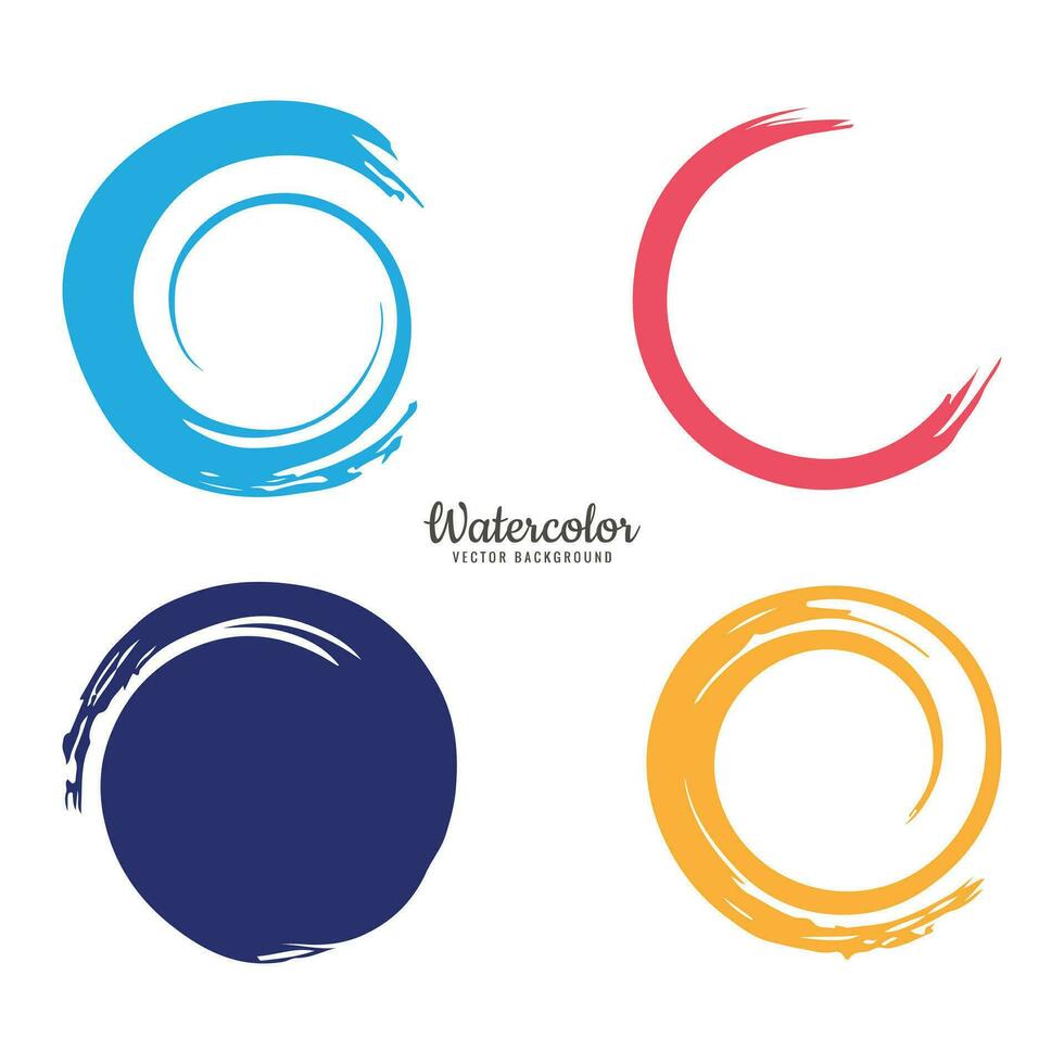 abstract paint brush stroke for design vector