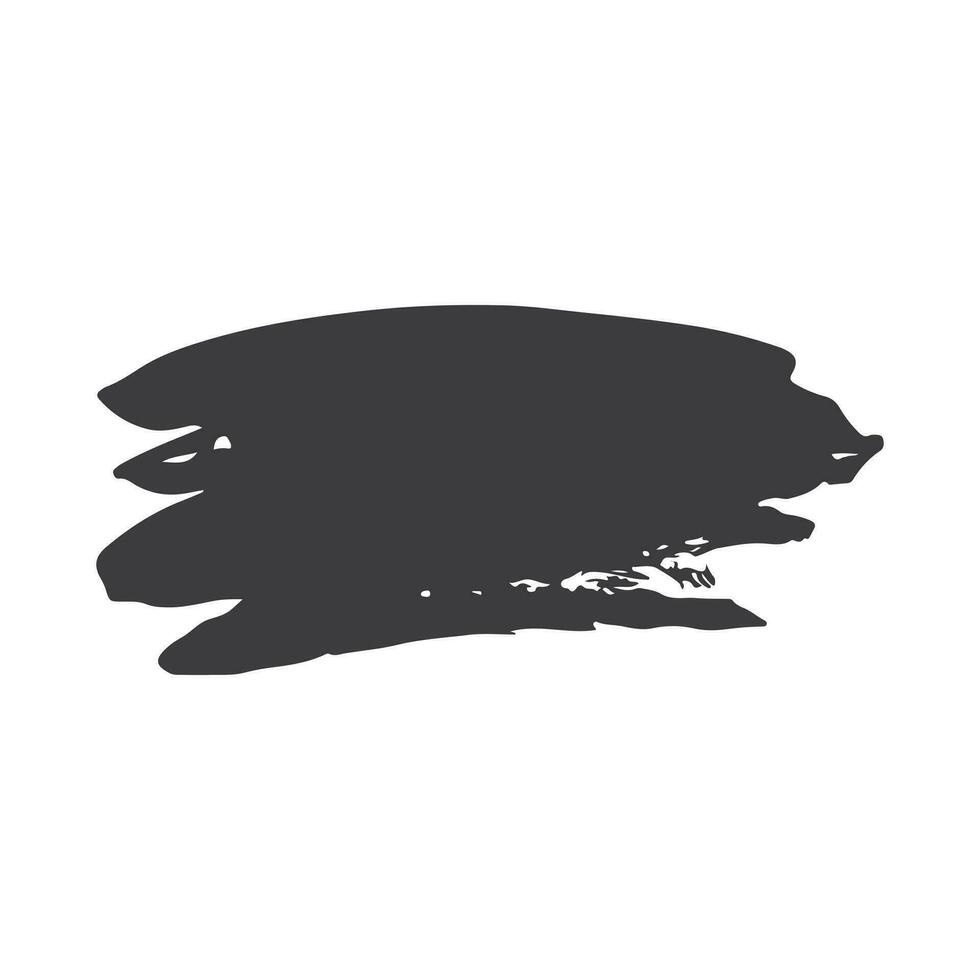 abstract paint brush stroke for design vector