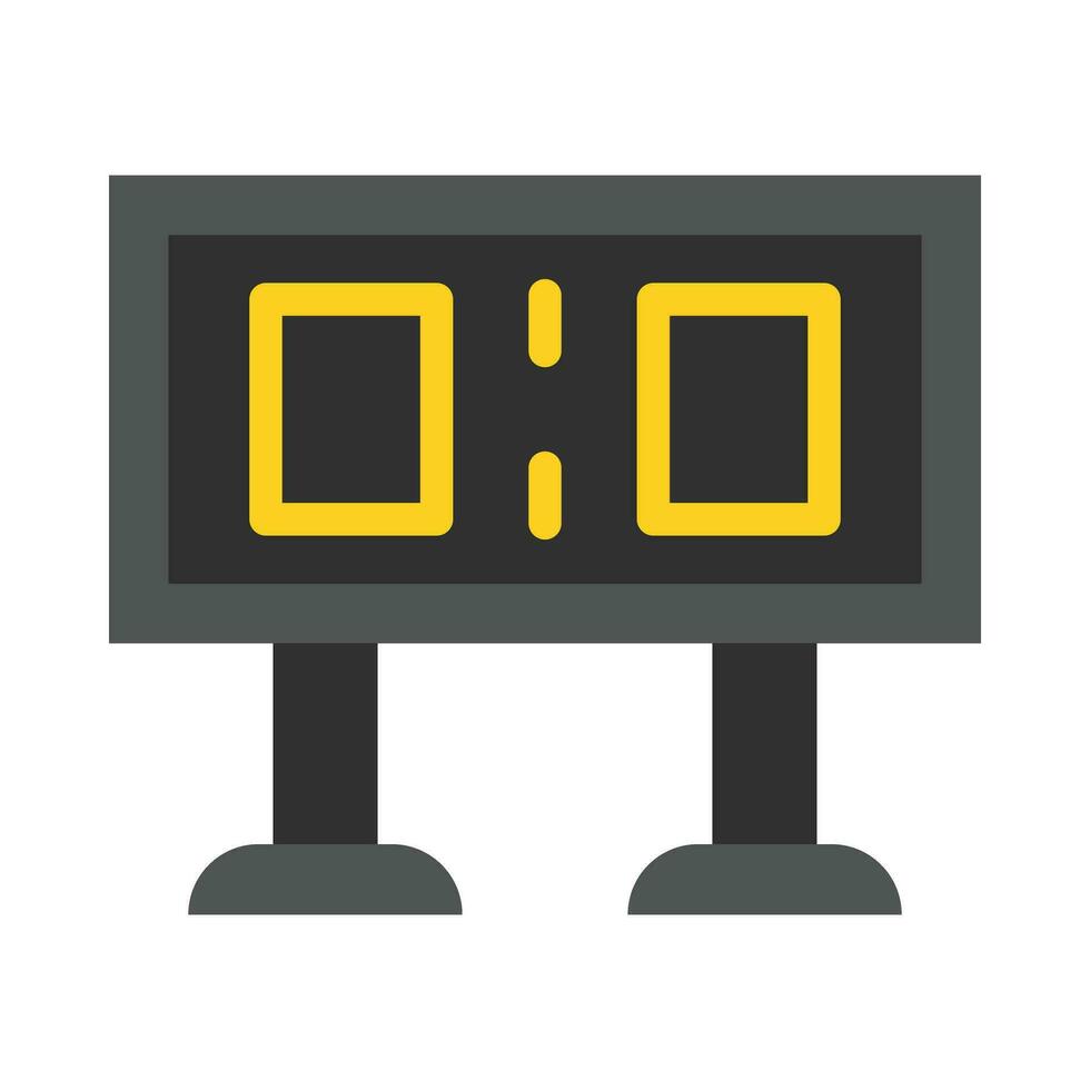 Scoreboard Vector Flat Icon For Personal And Commercial Use.