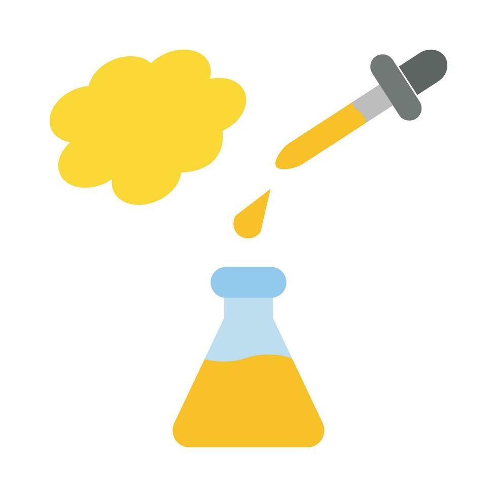 Chemical Reaction Vector Flat Icon For Personal And Commercial Use.