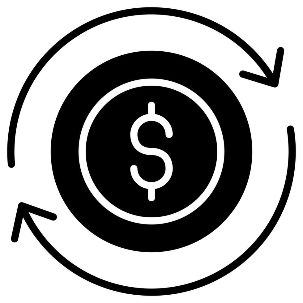 Funding Rounds Icon line vector illustration